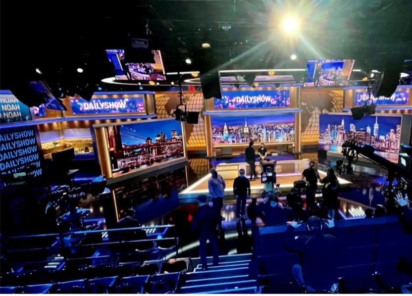 The Daily Show Broadcast Room